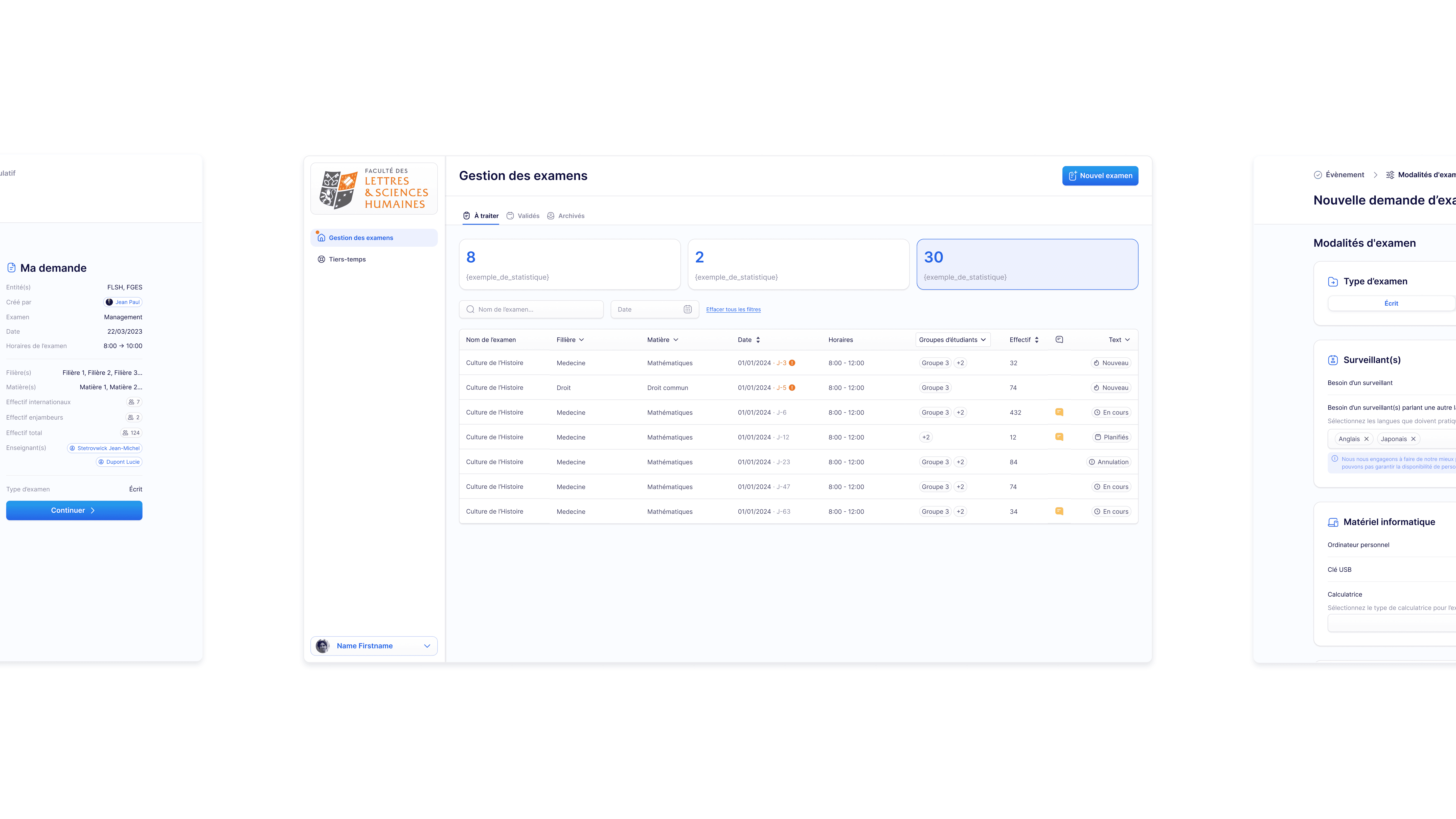 Réduire 90% des échanges d'emails entre les professeurs et l'administration
